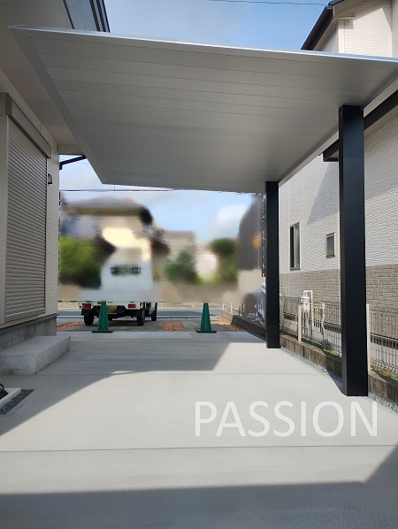 carport_sankyo-F2_full-view_iwata-shi_exterior carport_sankyo-F2_full-view_iwata-shi_exterior