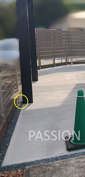 boundary_trench_crushed-stone_iwata-shi_exterior boundary_trench_crushed-stone_iwata-shi_exterior